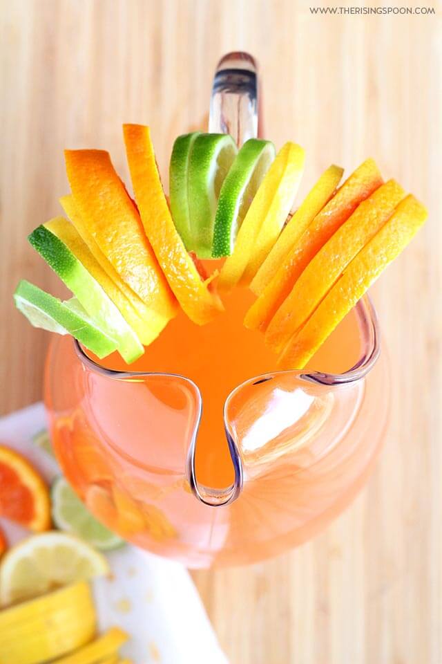 Citrus White Wine Spritzers The Rising Spoon