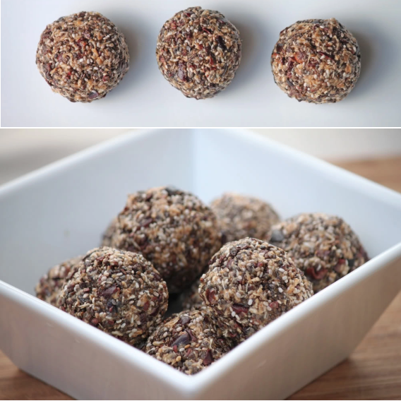 Chia Seed No Bake Superfood Energy Balls