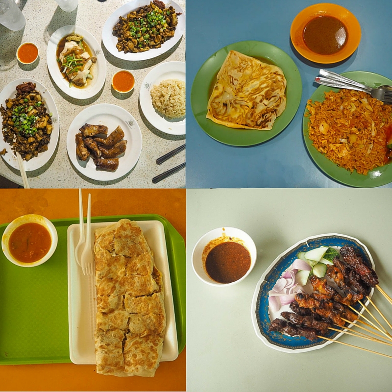 Hawker centre food in Singapore