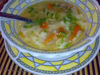 Supa de pui cu taitei