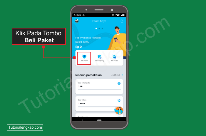 Tutorialengkap cara membeli paket internet murah kartu by.u