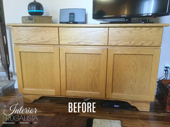 How To Distress Painted Furniture With A Wax Puck The Interior