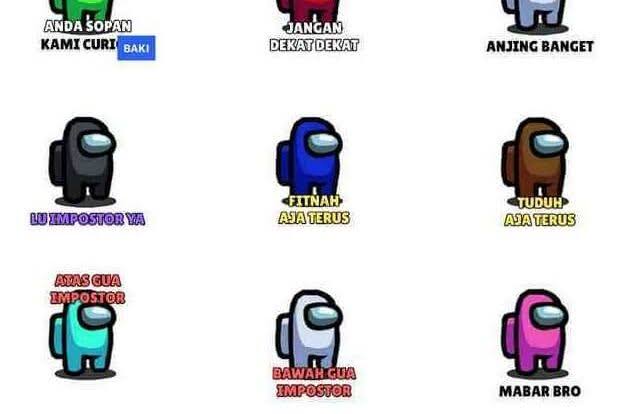 Kumpulan Stiker WA Among Us Untuk Smartphone Android Kumpulan Stiker WA Among Us Untuk Smartphone Android