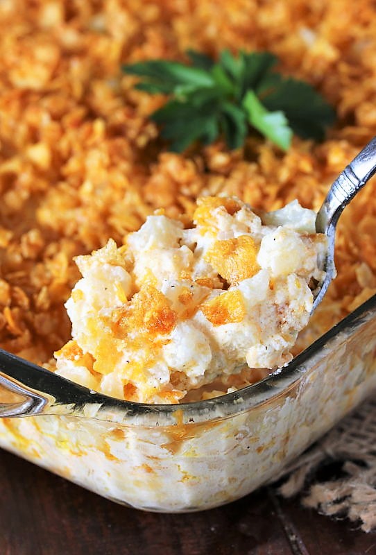 Easy Cheesy Potatoes (Funeral Potatoes) The Kitchen is My Playground