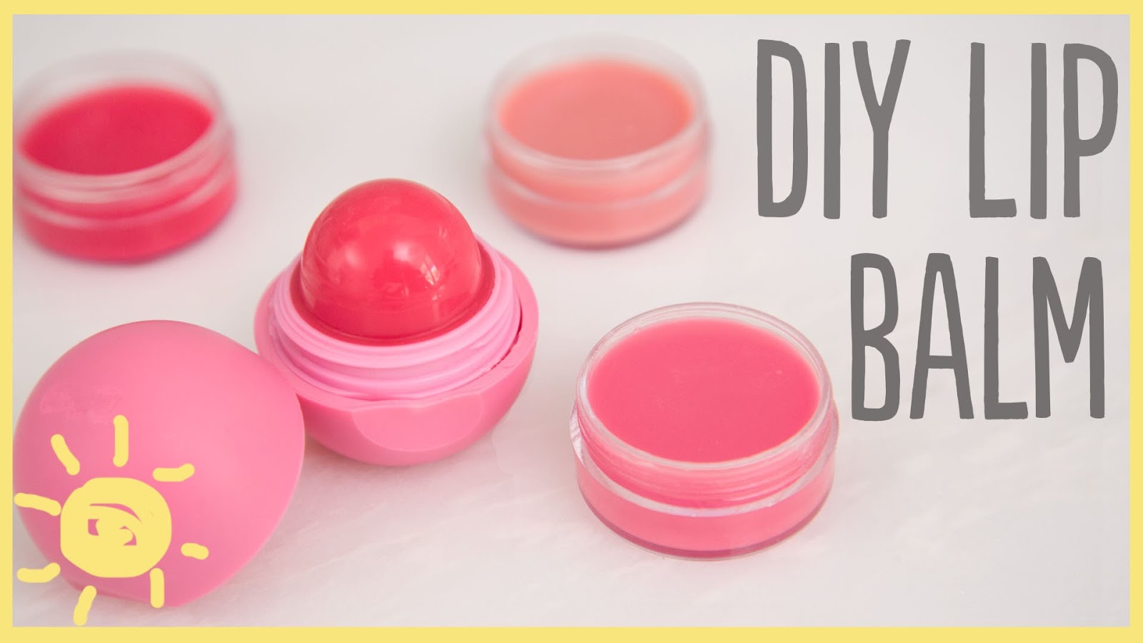 DIY LIP BALM USING LEFTOVER LIPSTICKS
