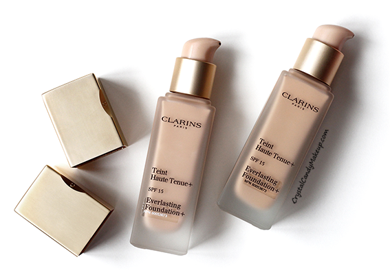 Clarins Everlasting Foundation+ SPF 15 109 Wheat 112 Amber Review