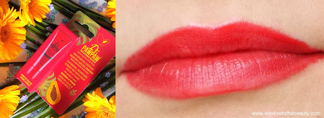 Dr. PawPaw Tinted Ultimate Red review and swatches