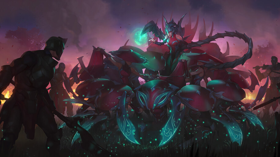 Legends of Runeterra Zinneia 4K #910a Wallpaper PC Desktop