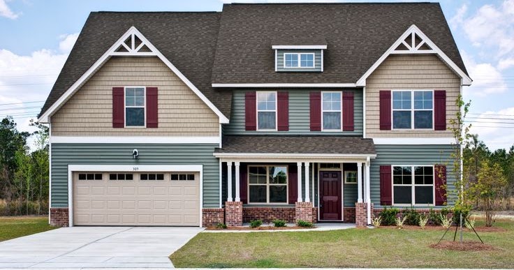 sage green exterior house color ideas | Kinjenk House Design