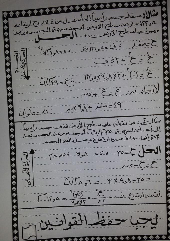 بالصور: اقوى مراجعة على تطبيقات رياضيات الصف الثاني الثانوي بخط يد مستر اشرف حسن 26