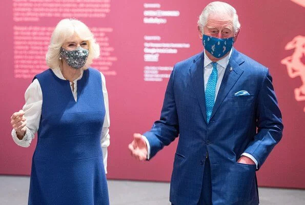 Prince Charles and the Duchess of Cornwall visited the Artemisia and the Titian: Love Desire Death exhibitions