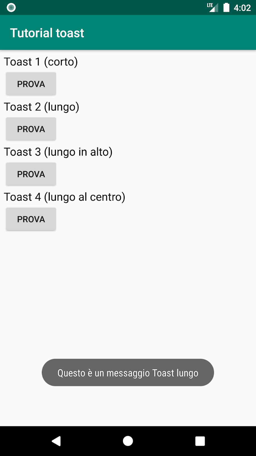 android studio toast message example android studio toast message example
