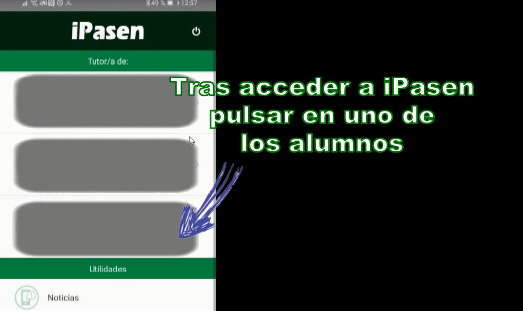 iPasen Los Álamos Autorización de recogida del alumno