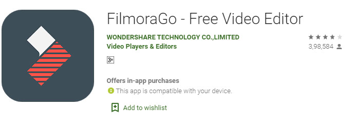 FilmoraGo - Free Video Editor FilmoraGo - Free Video Editor