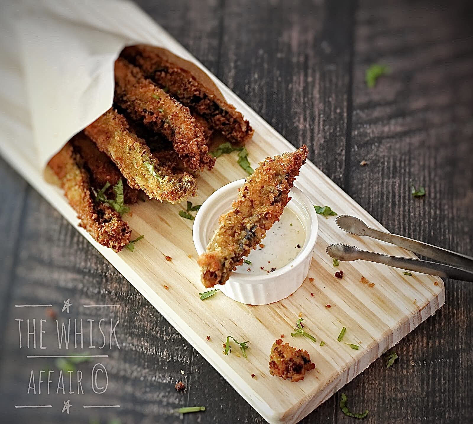 Parmesan Portobello Fries