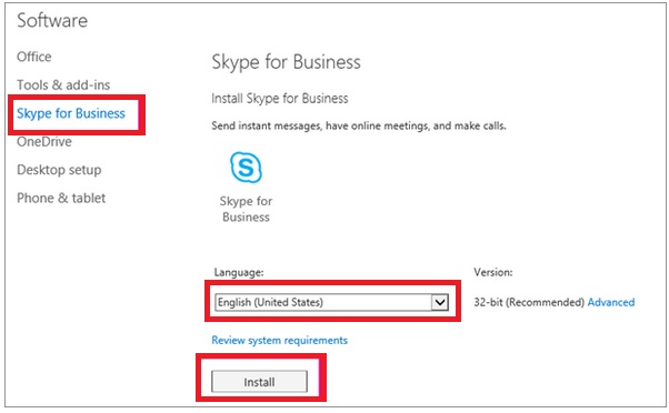 skype system requirements