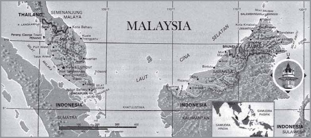 Letak Geografis dan Astronomis Malaysia, Iklim, Bentang