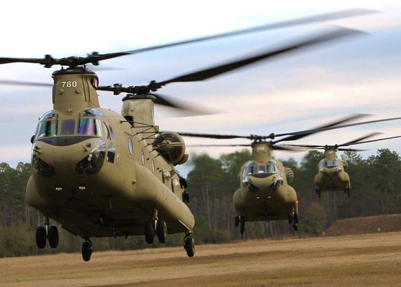 Australia approved to purchase 4 new Boeing CH47F Chinook helicopters
