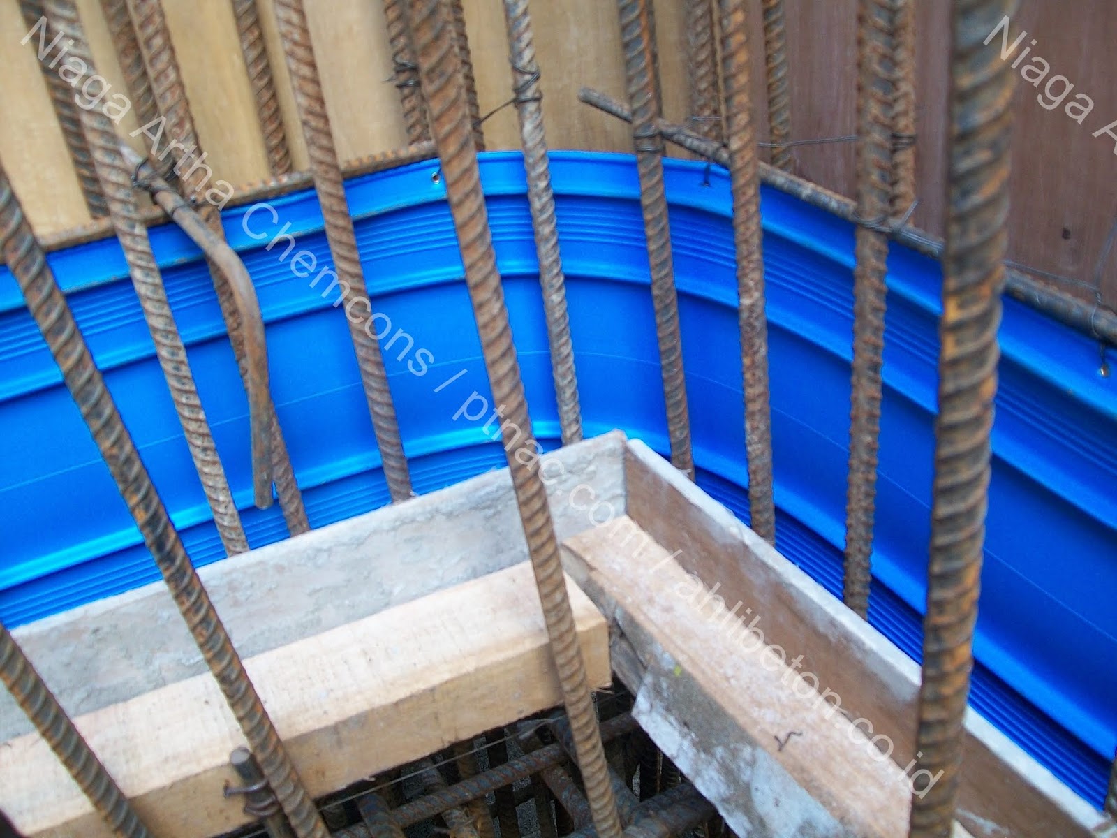 WATERSTOP PVC dan SWELLABLE untuk sambungan beton