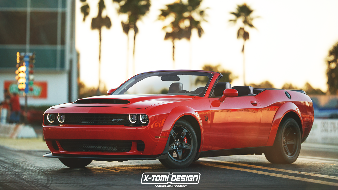 XTomi Design Dodge Challenger SRT Demon Convertible jpg (1366x768)