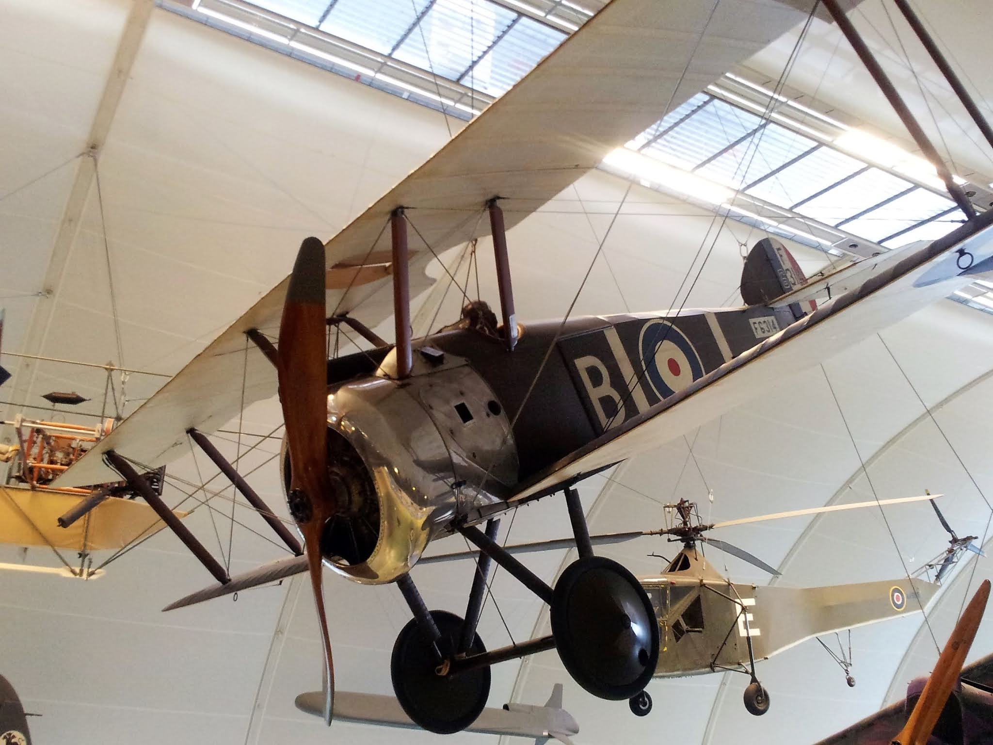 A plane from the First World War.