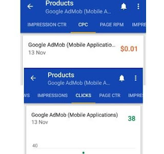 AdMob earnings proof