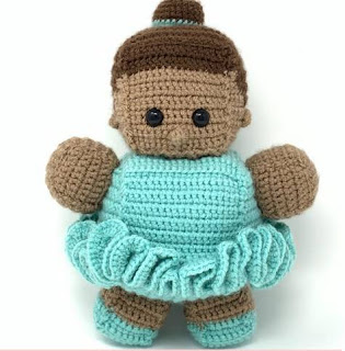 PATRON GRATIS BAILARINA AMIGURUMI 45476