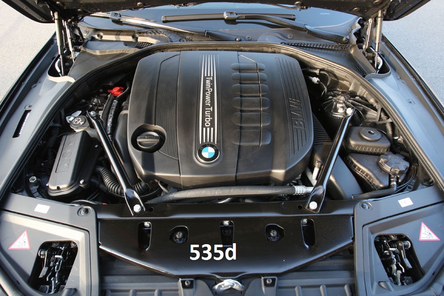 BMW f01 под капотом