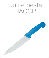 cutite profesionale, Cutite haccp profesionale pentru peste cu maner albastru, pret cutite profesionale 