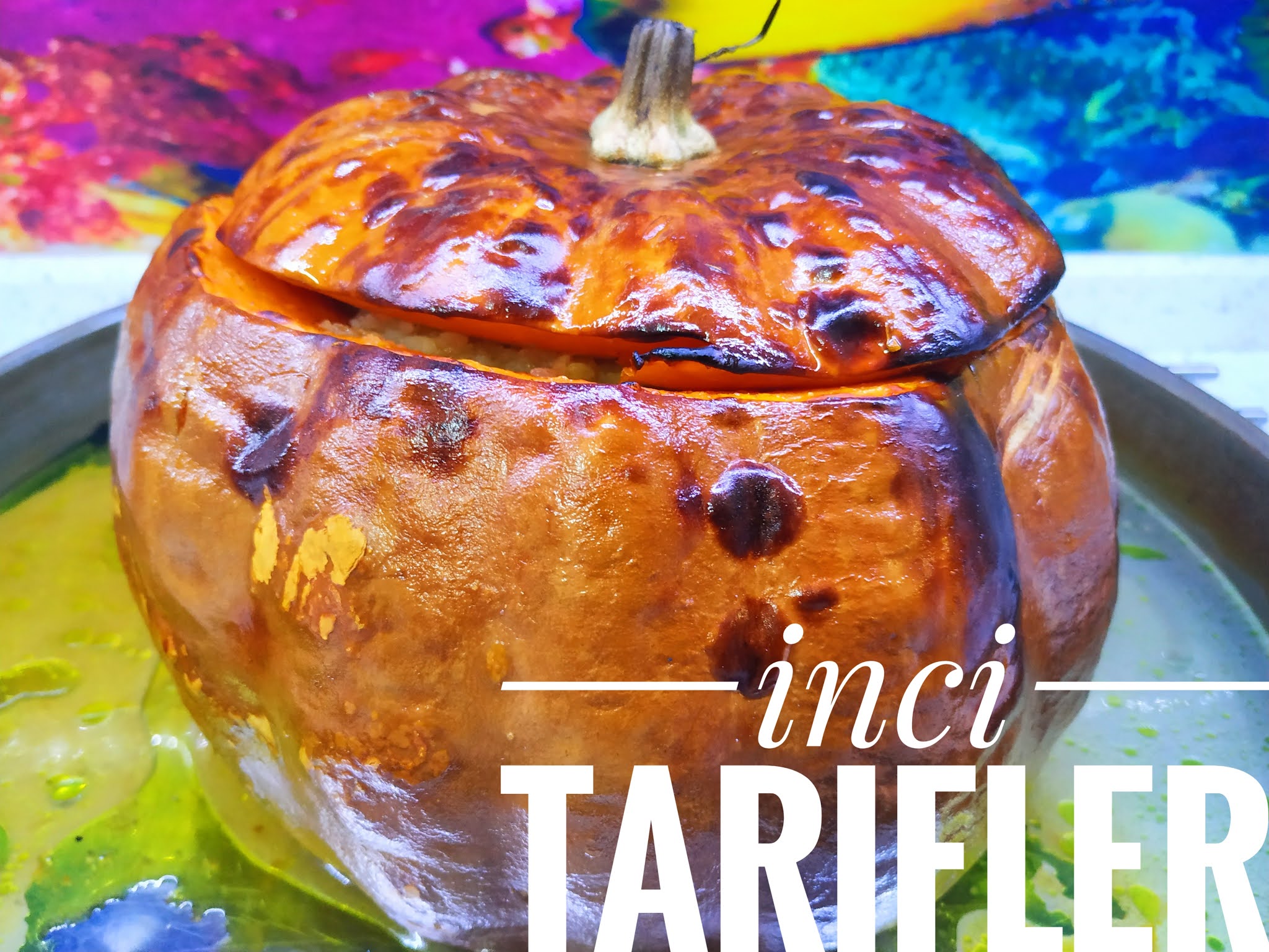 İnci Tarifler Balkabağı Dolması/ Balkabaklı Pilav/Pumpkin Pilaf