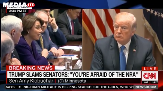 Watch Dianne Feinstein Erupt With Glee After Trump Seems to Endorse Her Assault Weapons Ban