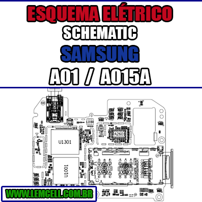 Esquema Elétrico Samsung Galaxy A01 A015A Manual de Serviço Celular