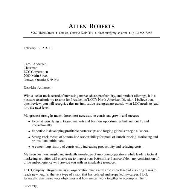 Monster Cover Letter Template Resume Letter