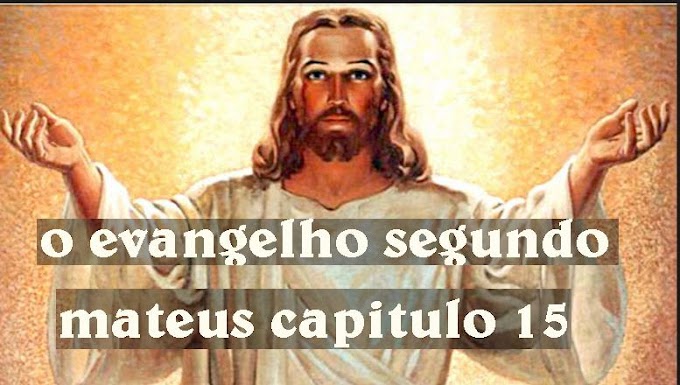 O EVANGELHO SEGUNDO MATEUS CAPITULO 15