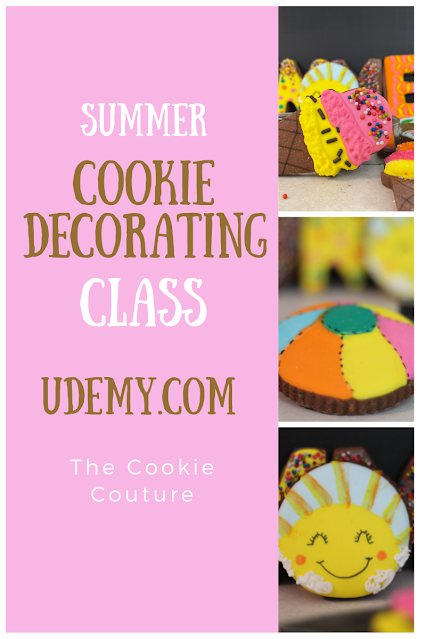 Online cookie decorating classes, Cookie Decorating classes, remote  cookie decorating classes,   summer cookie decorating classes,