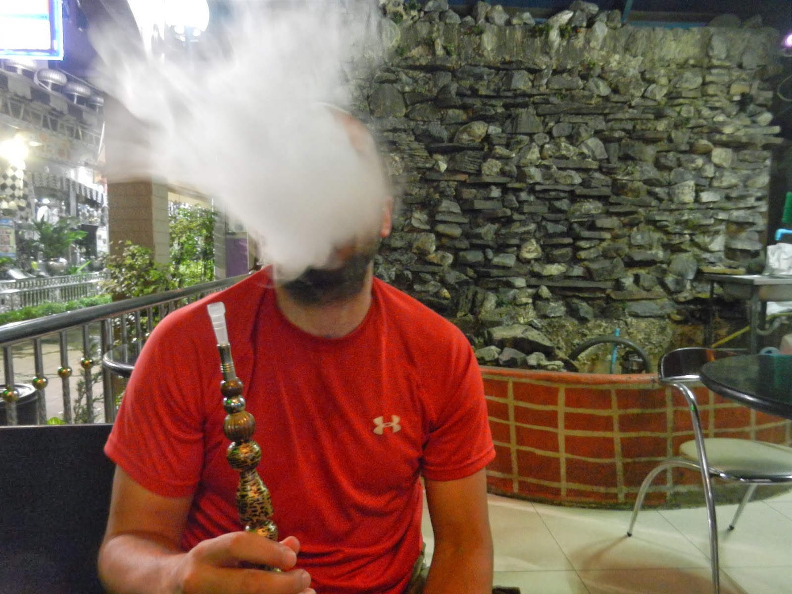 Once around the big blue marble Final Shisha in Bangkok