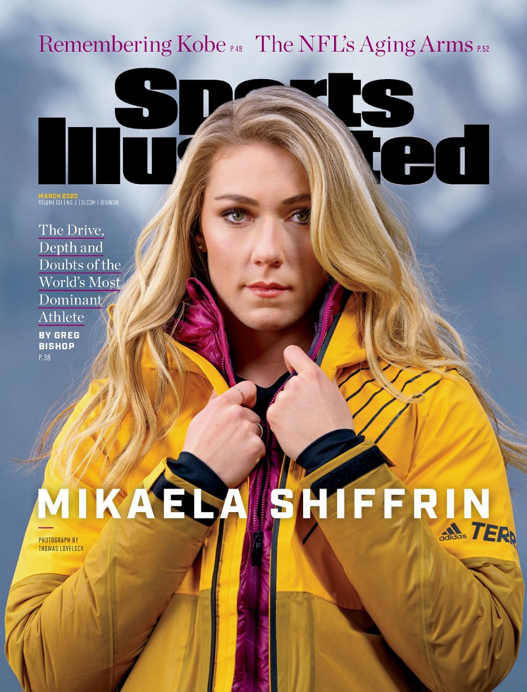 Mikaela Shiffrin in Sports Illustrated Magazine March 2020 | iScoopboyE