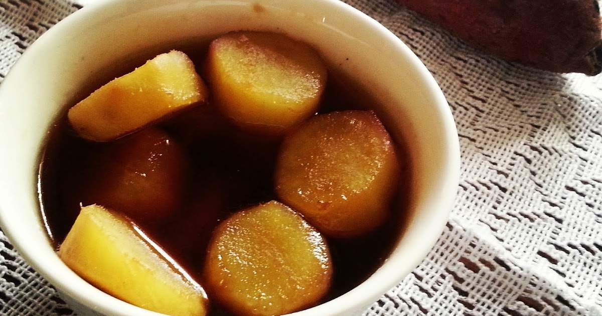 Reinventing Food by Apoorva Sweet Potato in Jaggery Syrup