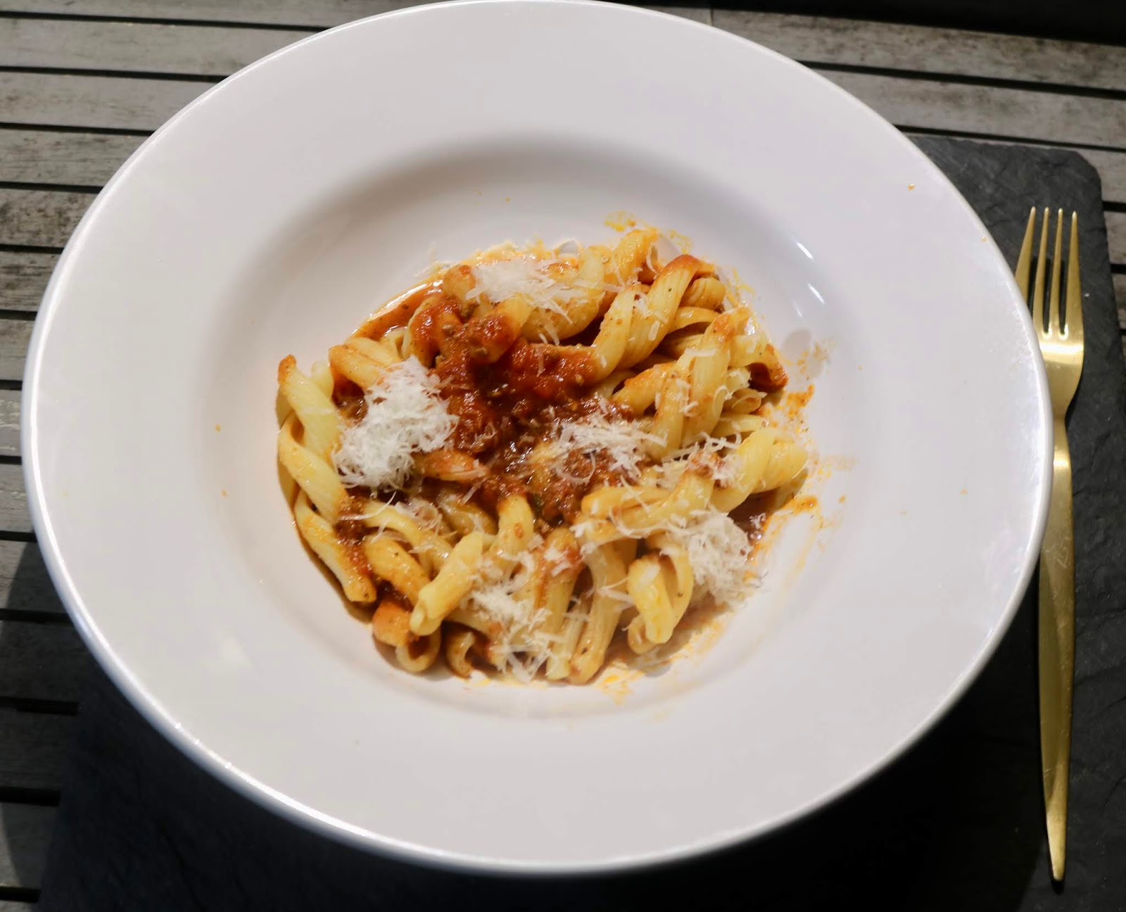 Pasta mit Fleischsoße Pasta mit Fleischsoße