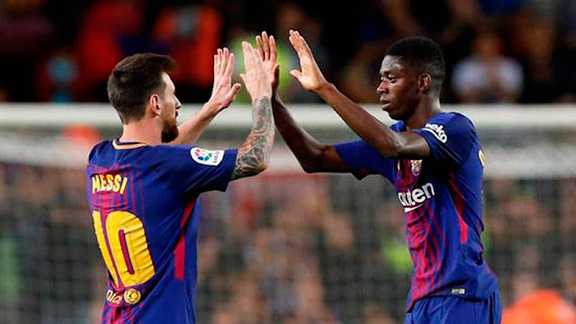 Dupleta Messi Dembelé traerá beneficios al Barça