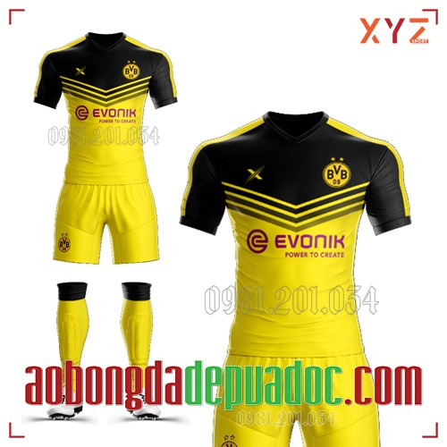 Áo Dortmund 2020 Training 1 Màu Vàng Đẹp Và Độc