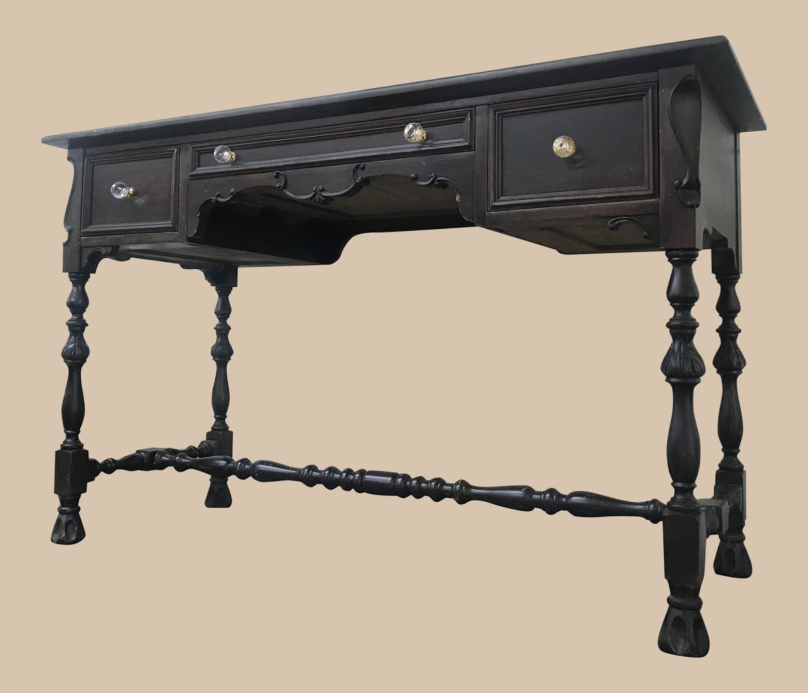 Uhuru Furniture & Collectibles Vintage Sofa Table 95 SOLD