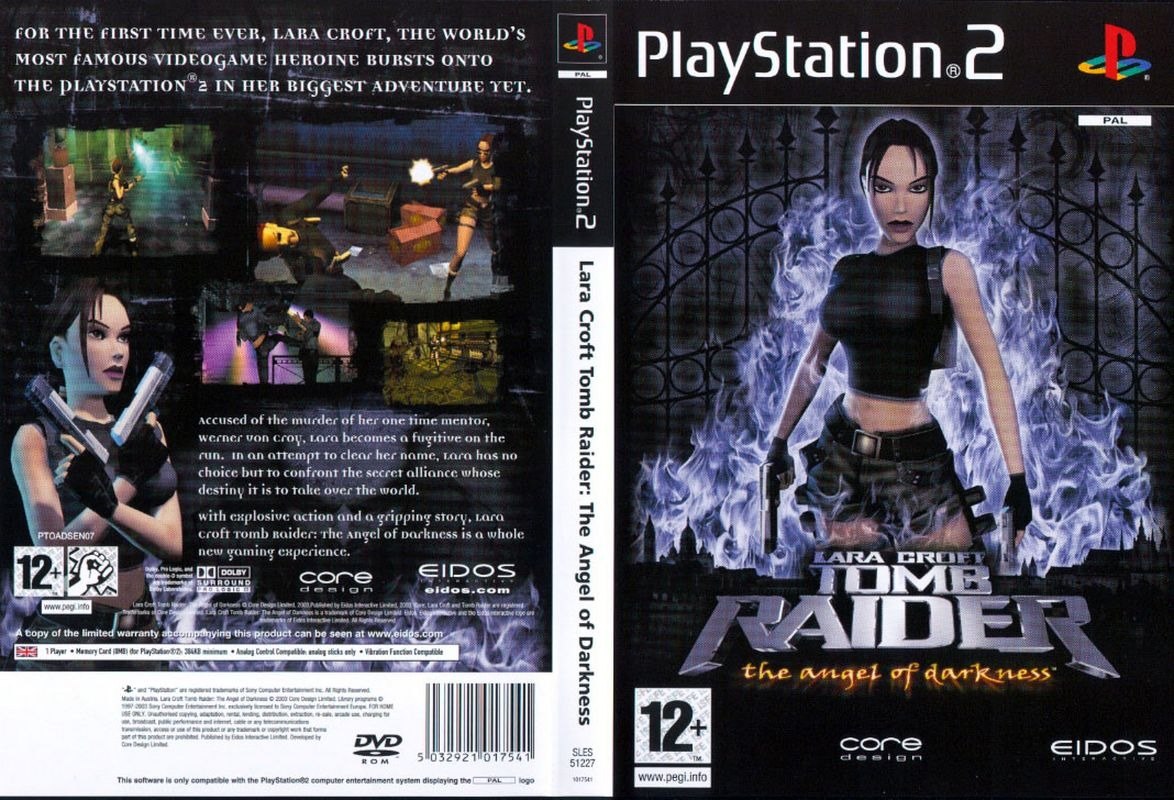 Tomb Raider The Angel of Darkness DUBLADO em Português no PlayStation 2 