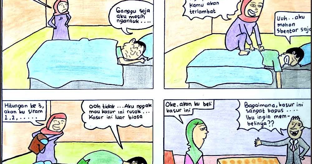 Materi Seni Budaya Menggambar Komik Latihan Soal dan