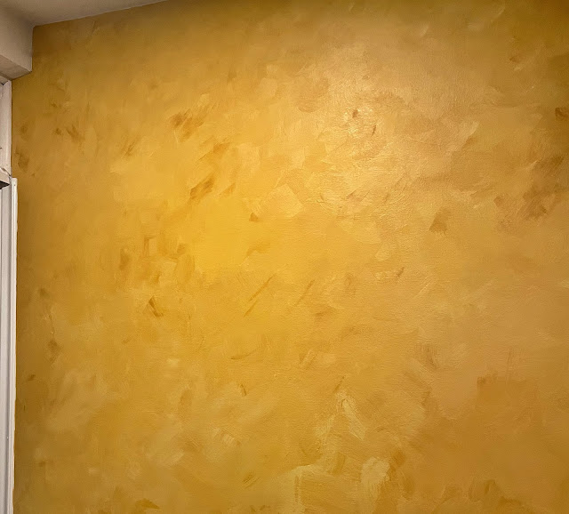colour wash wall diy