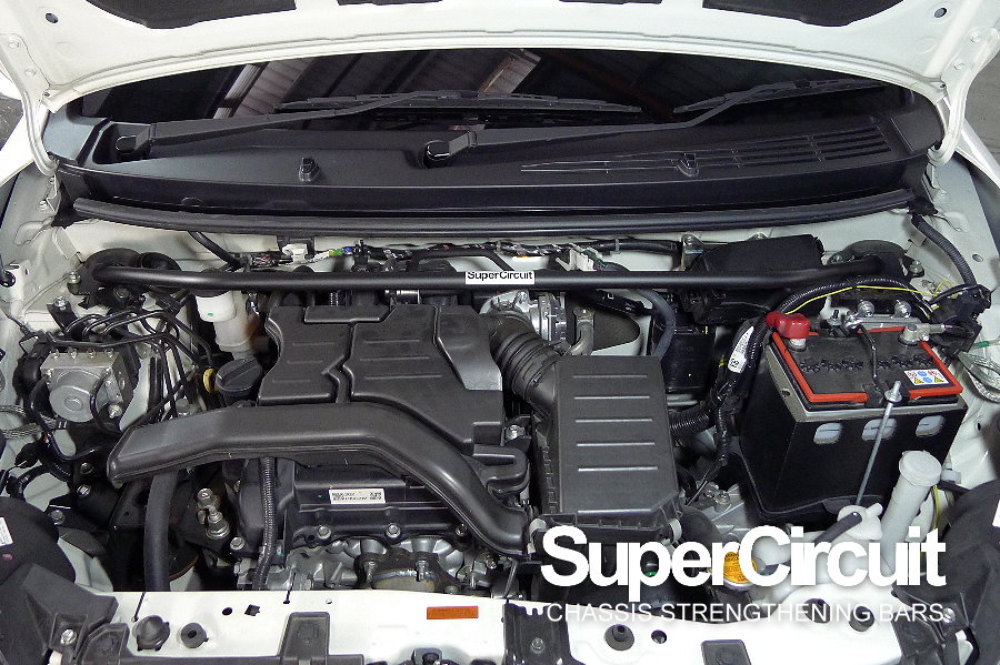 SUPERCIRCUIT CHASSIS STRENGTHENING BARS Perodua Axia Front Strut Bar