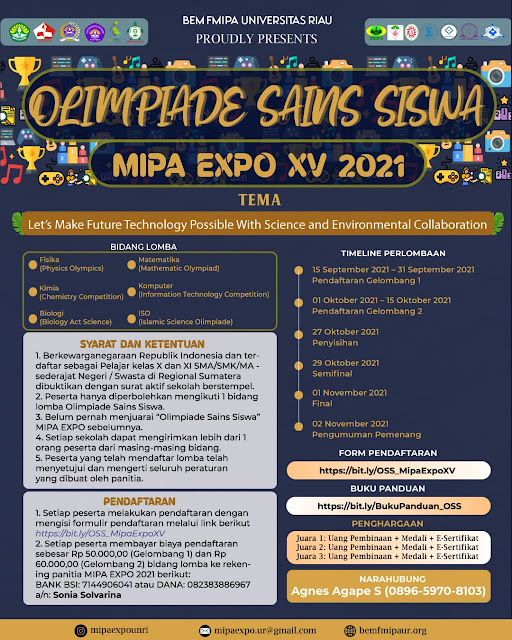 MIPA EXPO XV Universitas Riau 2021