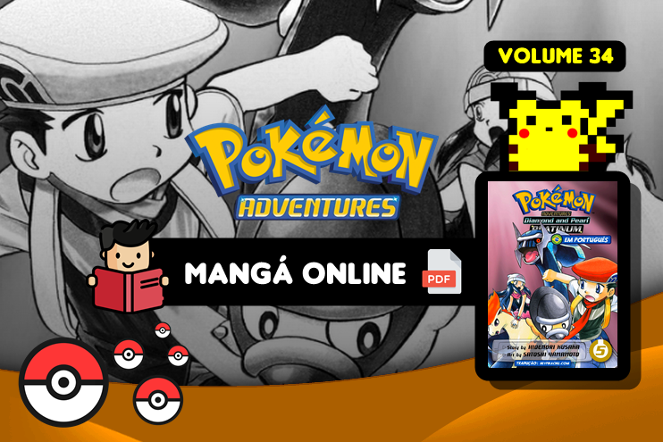 ◓ Mangá: Pokémon Adventures (Pokémon Special)  Volume 41 Completo  [Capítulo 442 ao 448] PT BR (Saga HeartGold & SoulSilver)