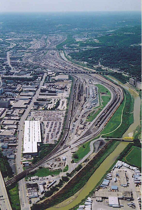 Towns and Nature Cincinnati, OH CSX/(C&O+B&O) Queensgate Yard