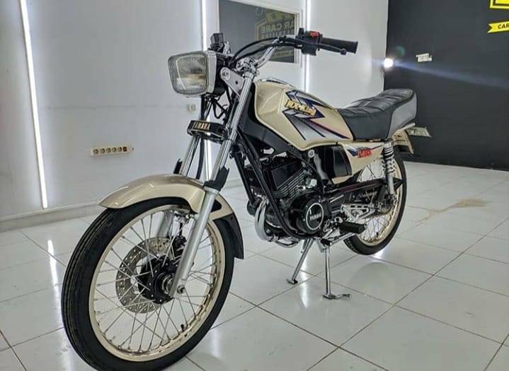 Modifikasi Rx King Warna Silver Original, Polos, Metalik, Doff, Gold